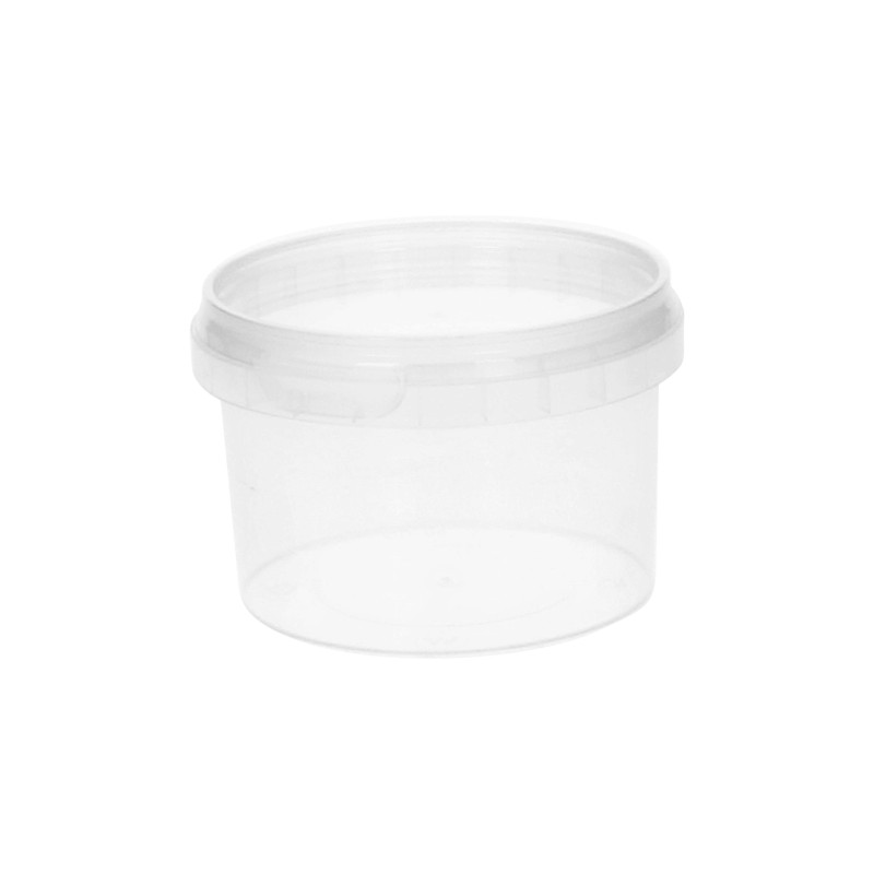 Ravier et couvercle PP transparent rond - 280cc - Etanche - Ø 95mm x h.61cm - 432 pièces